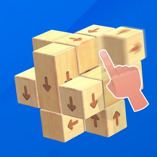 Tap Wood Blocks Away